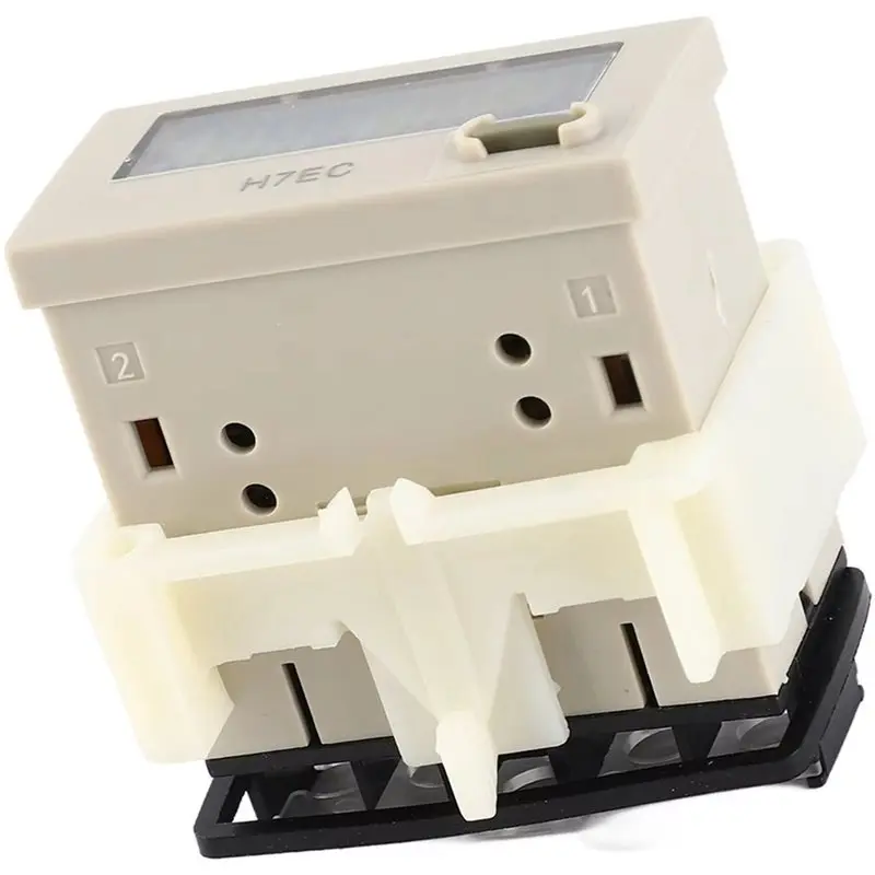 75STO-H7EC NV DC 6-36V Digital Electrical Counter Totalizer Featuring 8-Digit LCD Display New