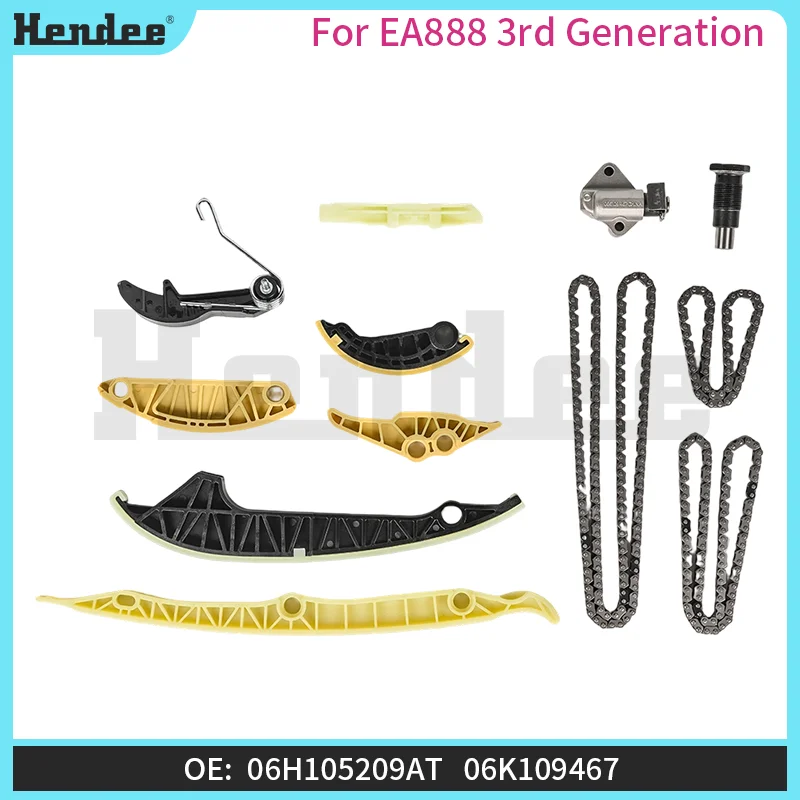 

High-quality Timing Chain Kit Fits For EA888 3rd Generation,Automotive Parts OE:06K109158AA170L,06H109158H96L,06H115225L60L