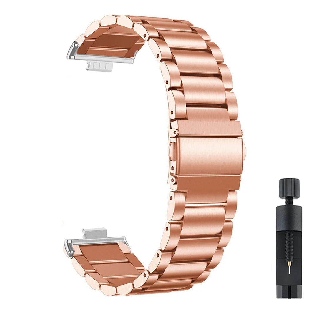Riem van roestvrij staal voor Huawei Watch Fit 5 Pro 4 3 Armband Correa Band Metalen horlogeband voor Huawei Fit5 5Pro Fit4 Fit4pro Fit3
