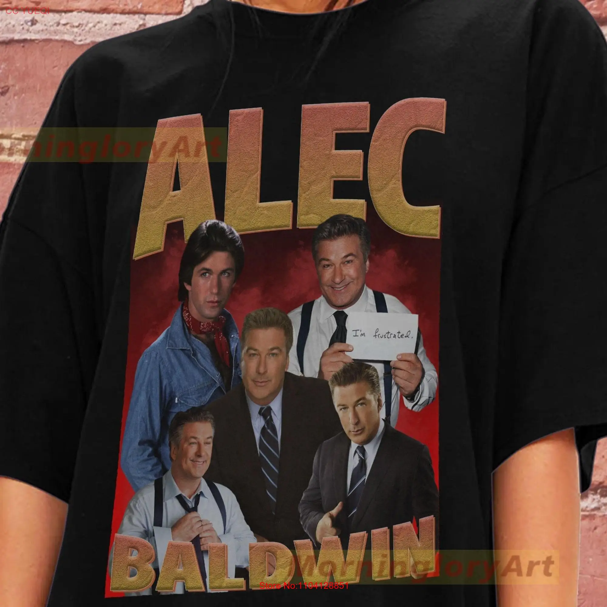 Alec Baldwin T Shirt SweaT Sweater Cotton Clothing long or short sleeves