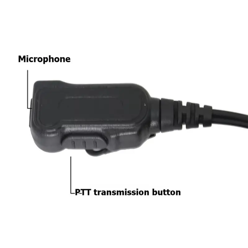 n93r（新モデル）！-アイコム-ic-f16、f21、f26、f1000、f4000、f4001用、2ピン接続のトランシーバー用イヤホンマイク、ptt（プッシュ・トゥ・トーク）