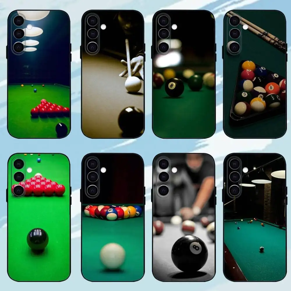 

C-Cue Sports Phone Case For Samsung Galaxy A73,A72,A71,A70,A53,A52,A51，Black Shell ll