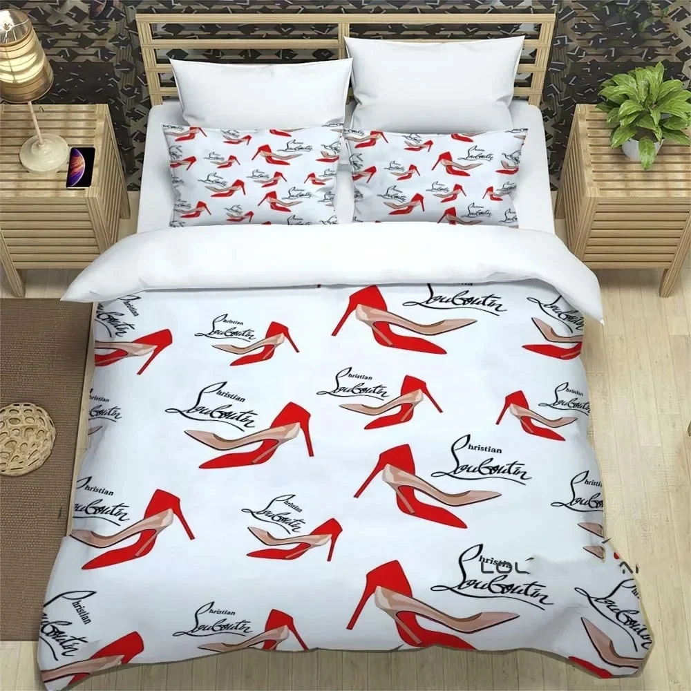 

3PCS Single-sided Christian Printed Comforter Bedding Sets Comfortable Bedspreads Comforter Duvet King Bedding Set Birthday Gift