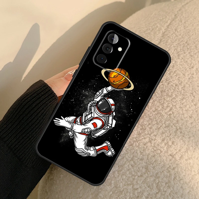 Astronaut Baseball Soccer Basketball Case For Samsung Galaxy A34 A54 A24 A14 A13 A23 A33 A53 A12 A22 A32 A52 A51 A71 Back Cover