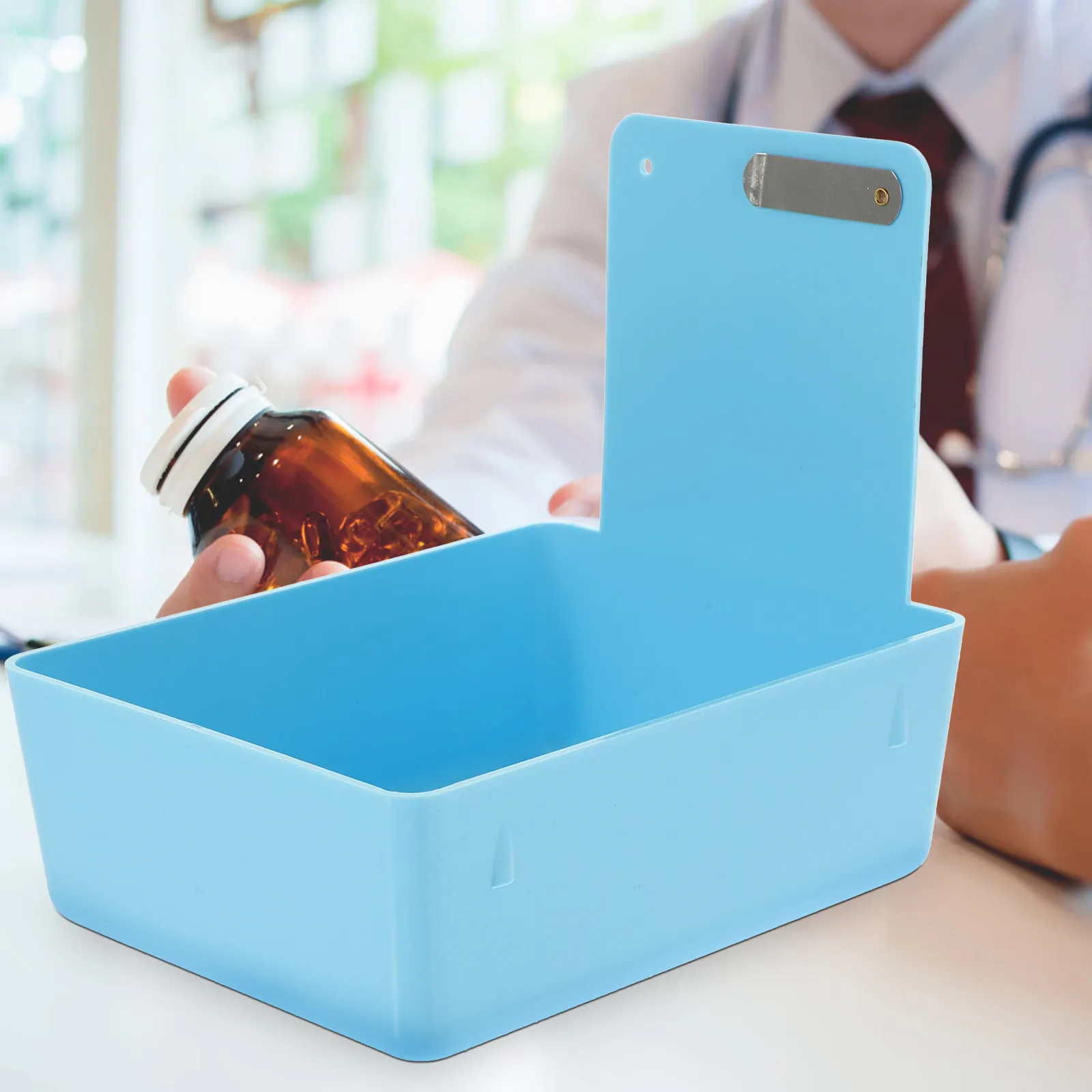 

Dental Storage Box Plastic Transparent Case For Teeth Mold Holder Lightweight Portable Small Size Durable Hygienic Design