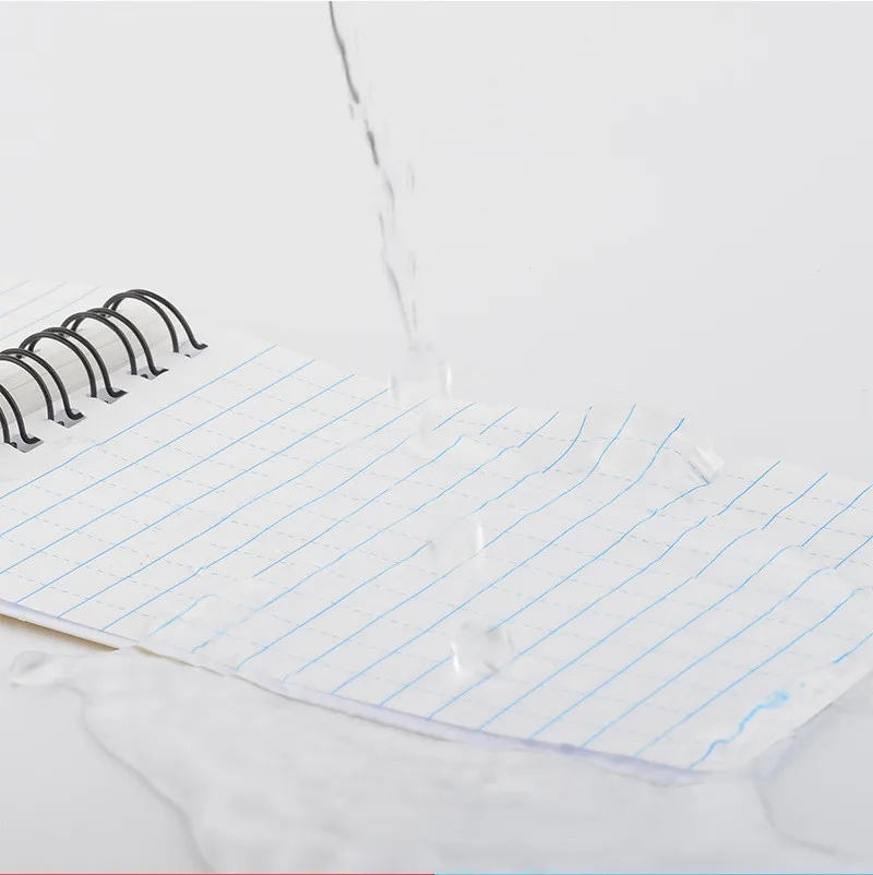 Waterproof Notebook Outdoor Travel Training Tactical Notepad Writing Paper Learning Coil Book Vocabulary Diary Pocket Memo New