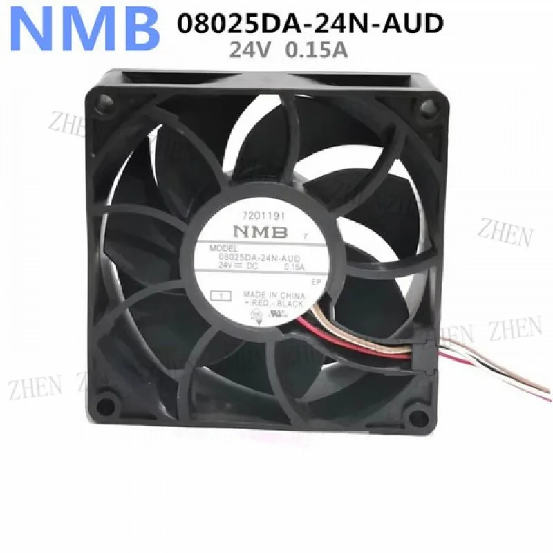 

Y 1 шт. Новый охлаждающий вентилятор 08025DA-24N-AUD 8025 DC24V 0,15A 8CM 4Pin