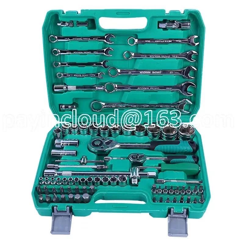 82 Sets of Machine Auto Repair Kit, Vehicle Hardware Tool Combination, Maintenance Tools Support Dropshipping