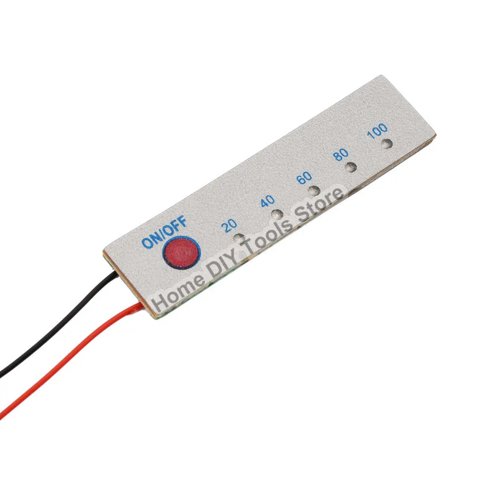 1S 3S 4S 3.7/7.4/12.6/16.8V Lithium Battery Capacity Indicator Battery Power Display Board Tester Li-po Li-ion Pack LED