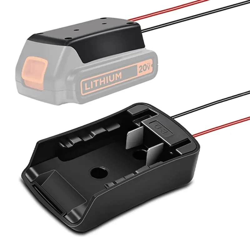 Imagem -05 - Li-ion Bateria Adaptador Doca Suporte Faça Você Mesmo Poder Roda Adaptador Makita Bosch Milwaukee Dewalt Black & Decker Ryobi 18v 20v