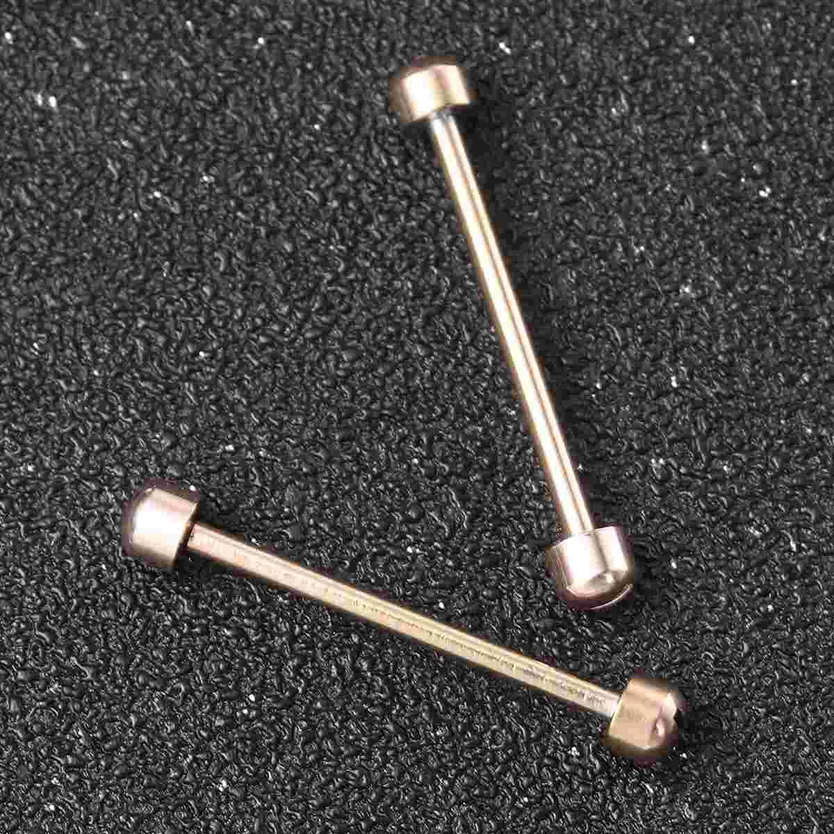 Varillas de tubo de tornillo para reloj, herramientas de reparación de varilla de conexión para correa de reloj atornillada, diámetro interior de 20mm (rosa), 2 uds.