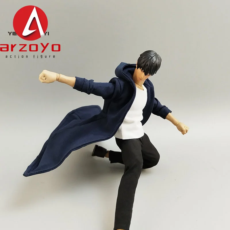 Coupe-vent pour homme, manteau, gilet, pantalon, vêtements, accessoire, modèle adapté à la figurine d'action VB002 VB003, échelle 1/12 ﻿ Corps poupée