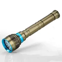 Banggood XML-T6 Diving flashlight 7x XML T6 CREE LED Flashlight Scuba Underwater 100M Flash Light Waterproof Lamp Torch