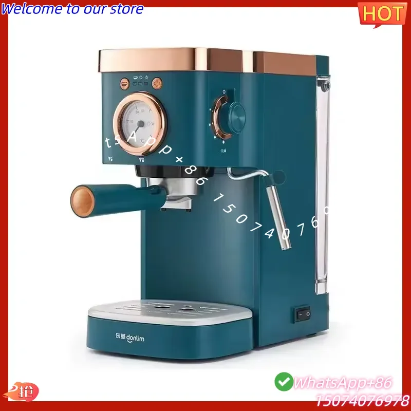 2026New style Hot Sale Newest Small Home bar Office Pump Milk Brewing Coffee Machine Auto for Home Coffee Maker