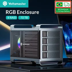 [DF4] Yottamaster 4 Bay RAID External HDD Enclosure 2.5