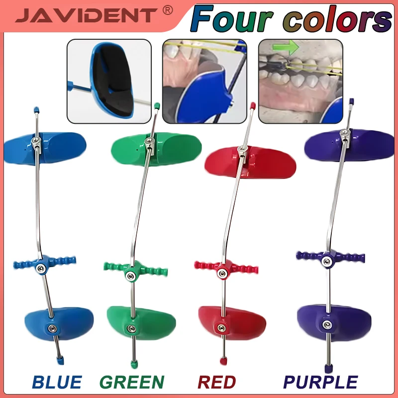 1Pcs Dental Single-Rod Adjustable Frontal Traction Helmet Mask Mandibular Protrusion Corrector Oral Face Bow Tooth Head Cap