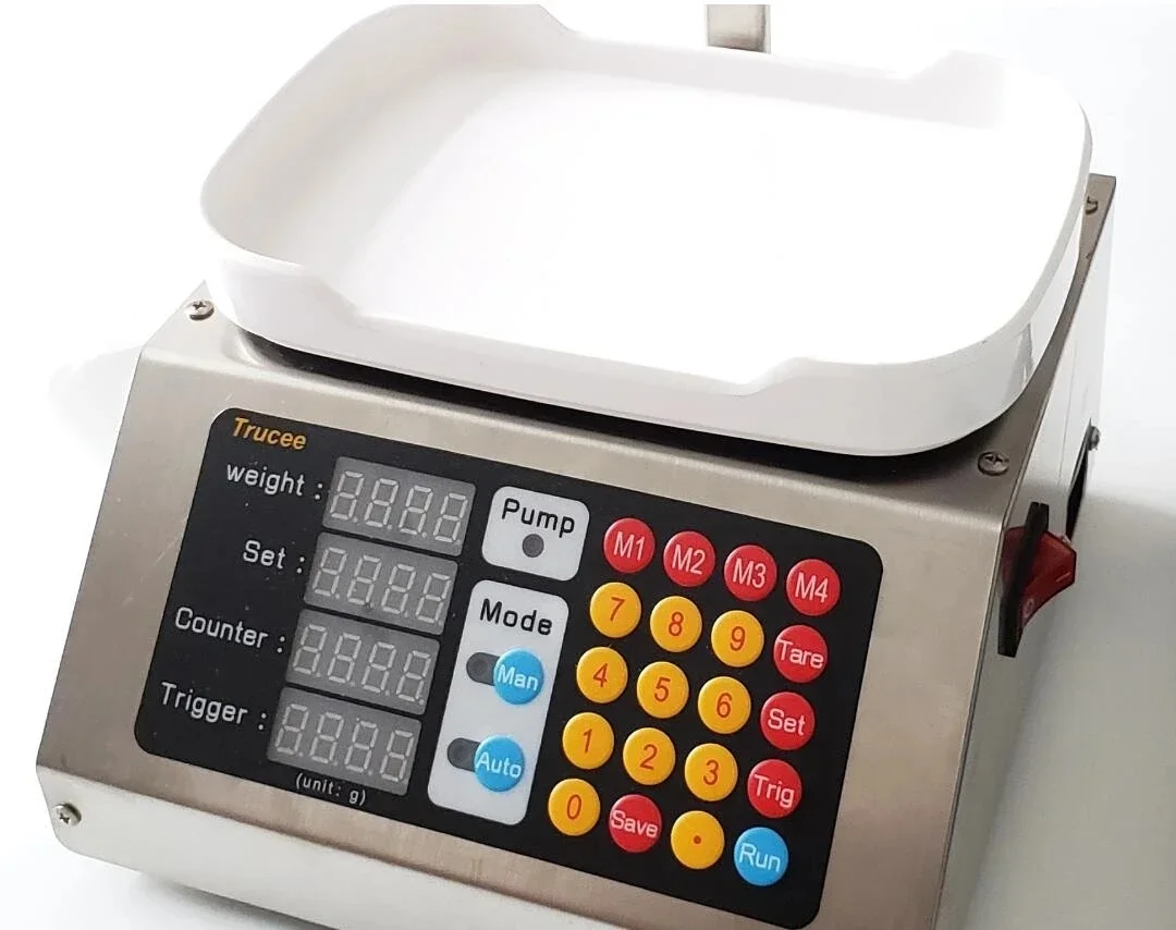 3200S Weighing Automatic Quantitative Liquid Filling Machine Red Wine Soy Sauce Potion Liquid Filling Controller AC110-220V