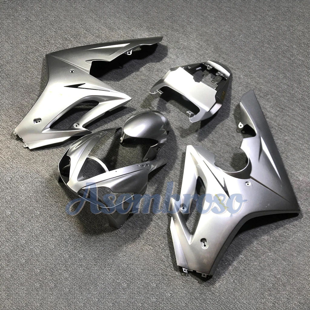 Silvery Grey Bodywork Fairing Kit For Daytona 675 2006 2007 2008 Sportbike ABS Plastic Complete Set Fairings kits  675R 06 07 08