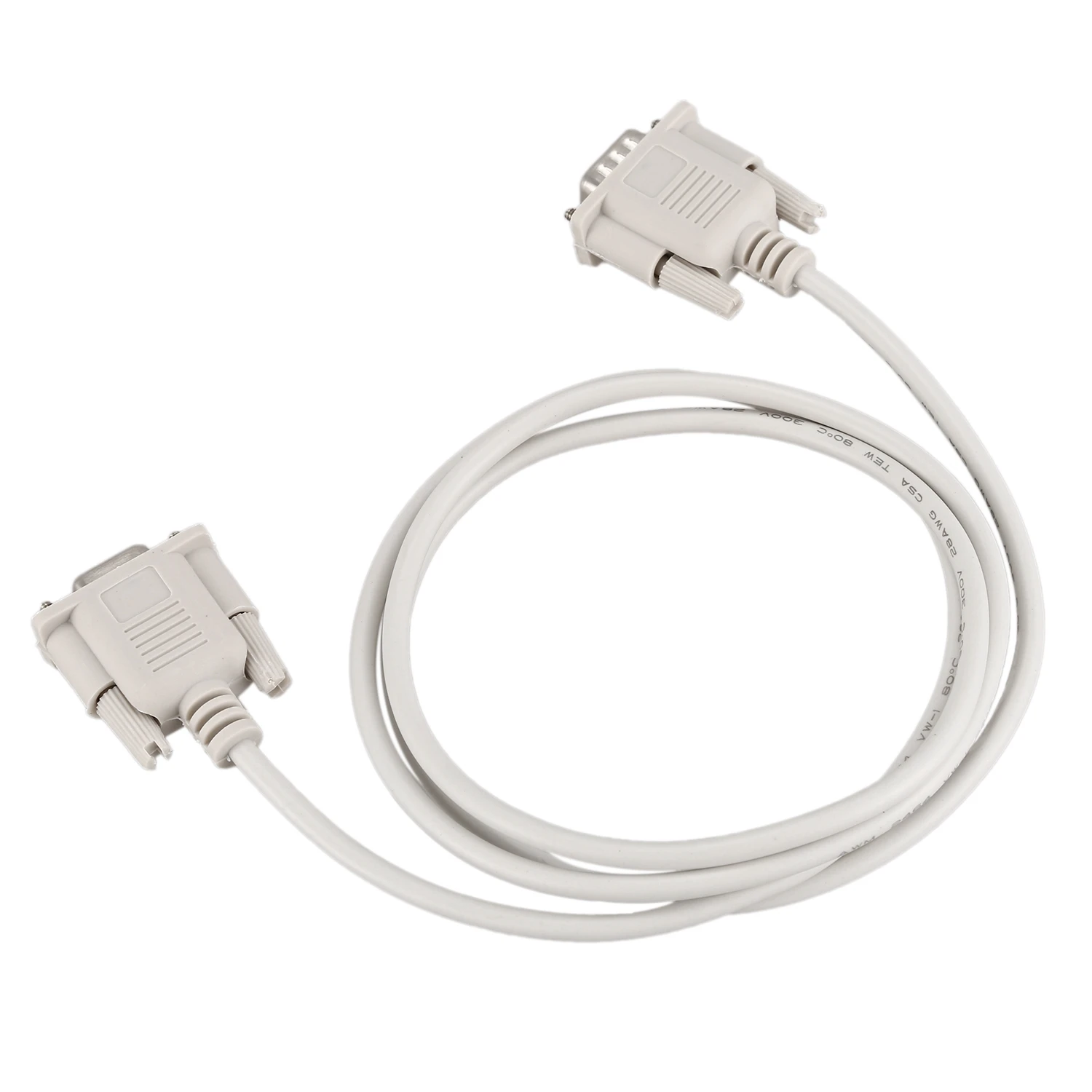 Adaptateur industriel de câble de port série mâle à femelle, RS232 DB9, 9 broches, 1.3m