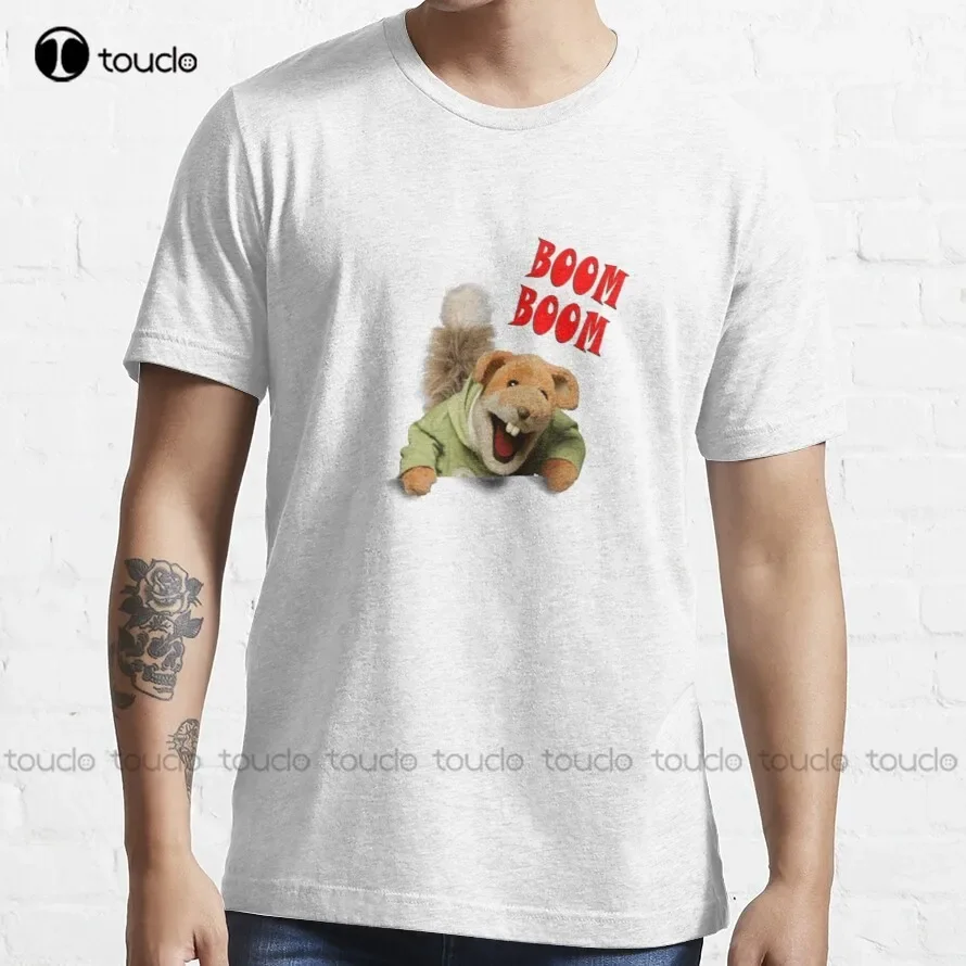 

Boom Boom Basil Brush T-Shirt Beach Shirt Custom Aldult Teen Unisex Digital Printing Tee Shirt Xs-5Xl Fashion Funny New Cotton