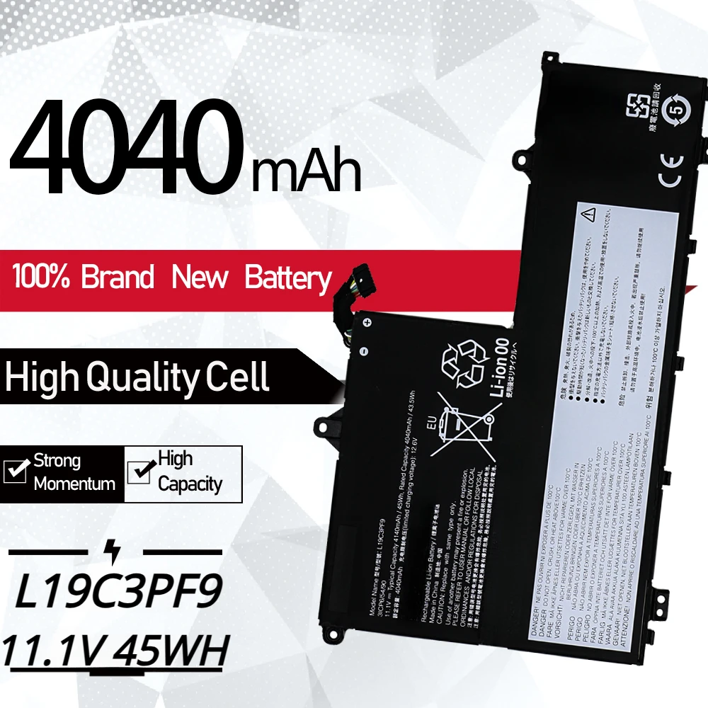 

Аккумулятор для ноутбука L19M3PF9 L19L3PF8 L19C3PF9 для Lenovo 5B10X55570 SB10X55571 SB10X55573 K4E E4 ThinkBook 14-IML 15-IIL 15-IML