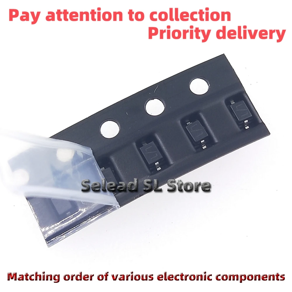 Free shipping New Original 50pieces/pack DESD5V0U1BA-7 silkscreen：L/L  SOD-323  New ESD/TVS electrostatic protection diode