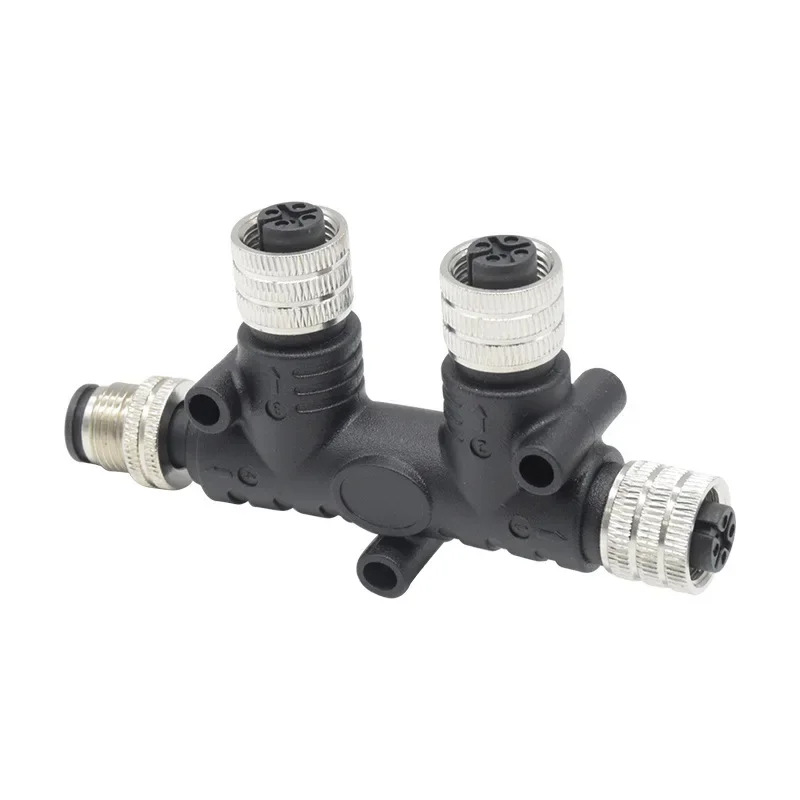 NMEA2000 5-pins 3 4 5 6 7 8 schepenconnector buiten waterdicht poort IP68 3-weg T-type maritieme jachtconnector voor gebruik 4A 250V stekker