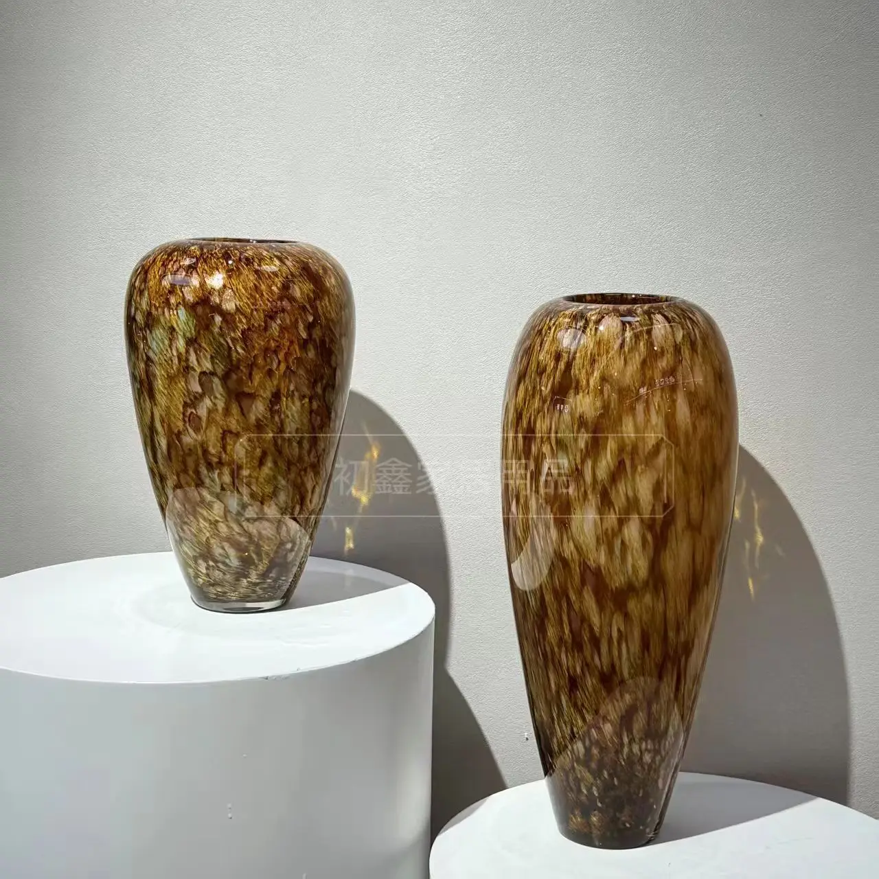 HT New Chinese-style glass vases, soft furnishings, handicrafts, ornaments, decorative hydroponic flower arrangements, wholesale