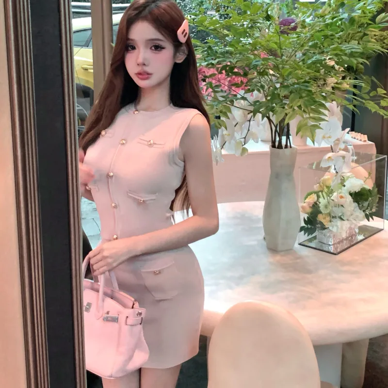 High Quality Korean Sweet Fashion Knitted 2 Piece Sets For Women Elegant Sweater Top + Skirt Suits Lady Casual Two Piece Outfits