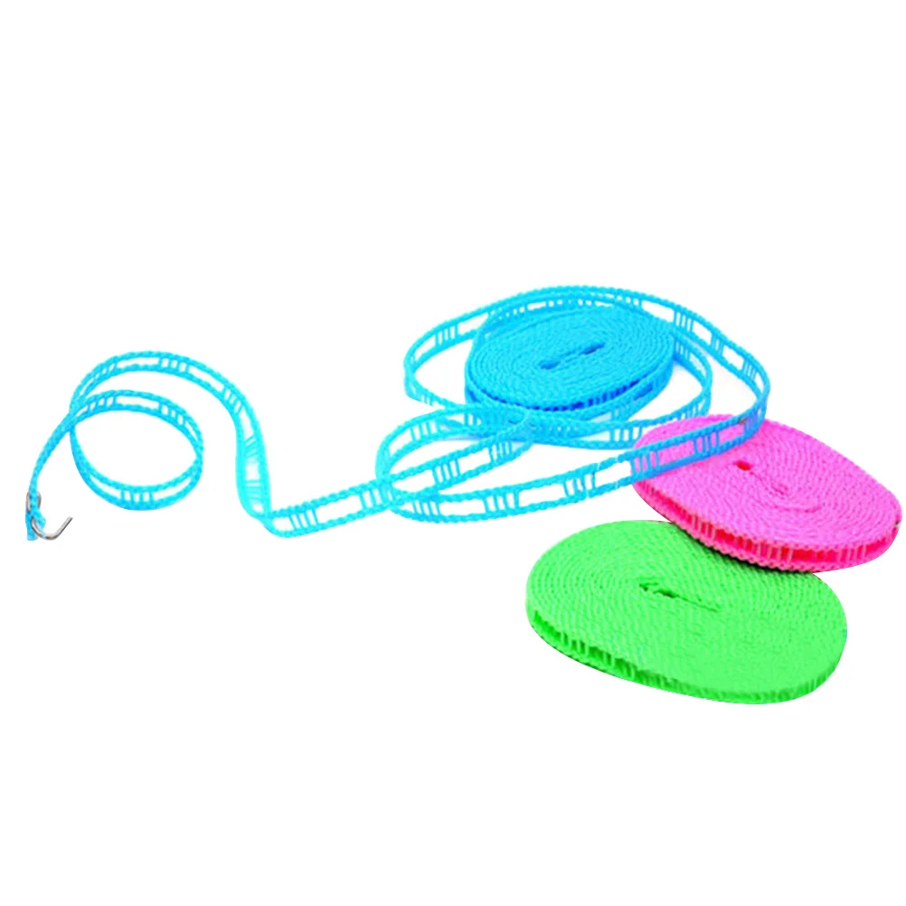 

5M Clothesline Rope Nylon Windproof Outdoor Adjustable Non-slip Heavy Laundry Sturdy Drying Line