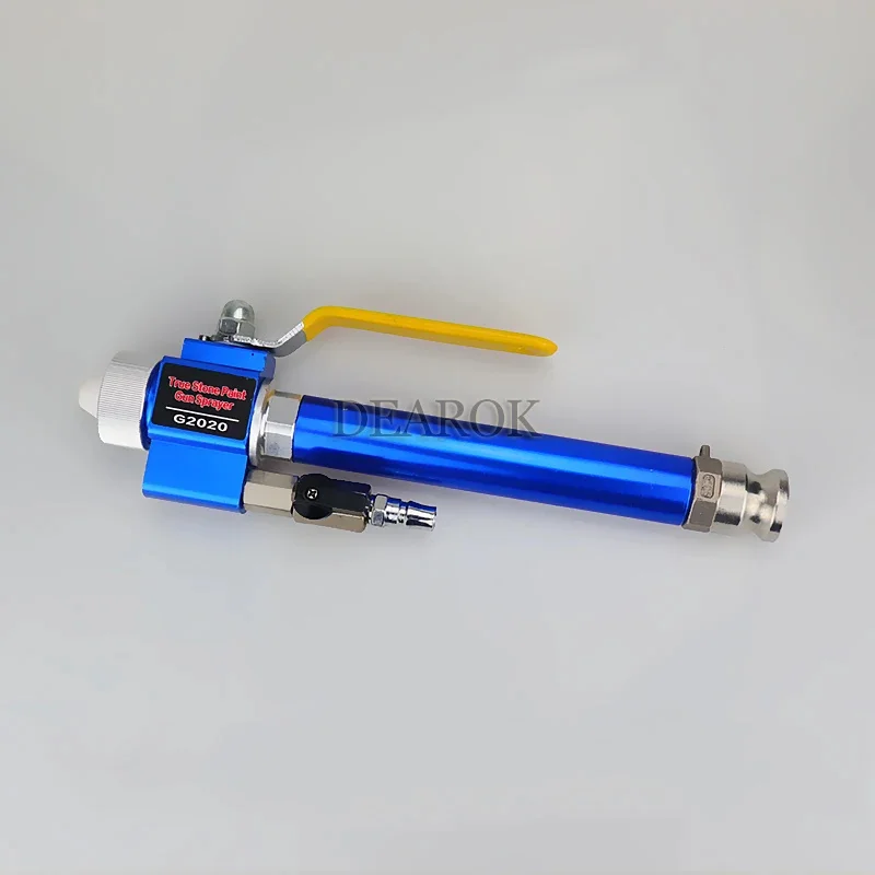 Pistol Semprot Pneumatik Mortar Semen Tahan Air/Pistol Pelapis Api Mesin Semprot Pneumatik