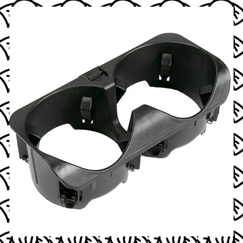 

A71Z 1 Piece Automotive Cup Holder Center Console Cup Holder Black ABS For S-Class W221 2009-2013 2216801991