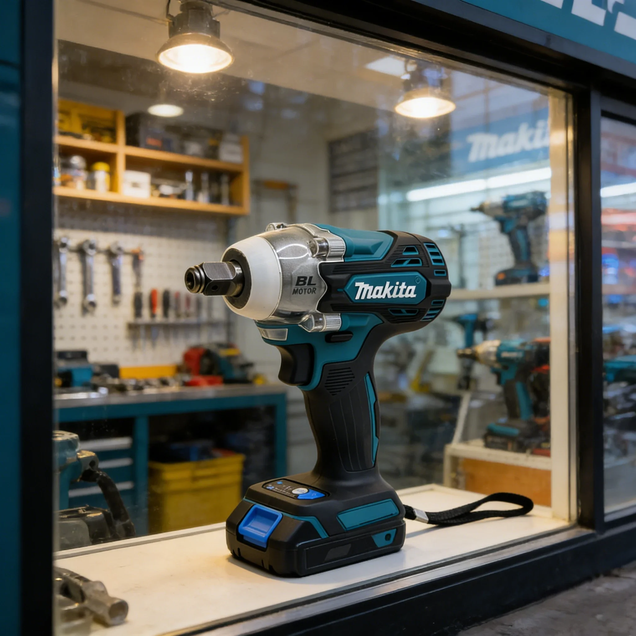 Makita DTW300Z Cordless Brushless Impact Wrench 18V Lithium-ion, Professional Automotive Tire Removal Power Tool, Tool Only view 5