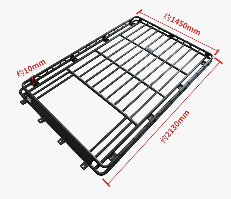 Car Roof Luggage Rack Suitable for BAIC 212 T01 2024 2025 Modified Auto Stainless Steel Material Luggage Rack Car Accessories