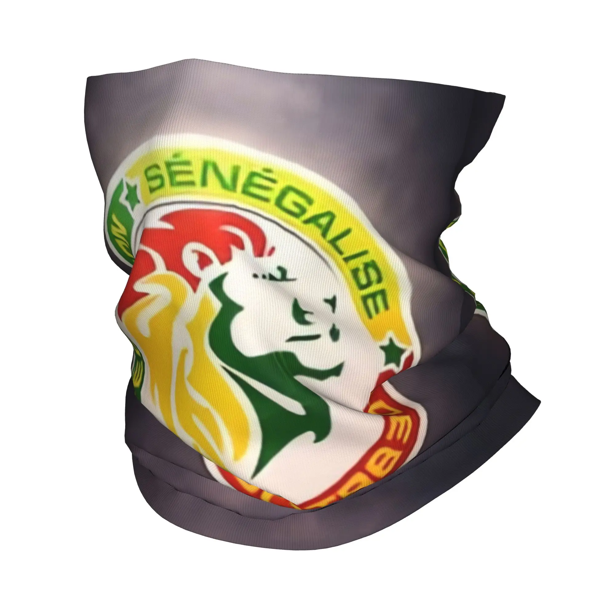 

Senegal Bandana Neck Gaiter Face Scarf Multi-use Cycling Riding Unisex Adult Winter