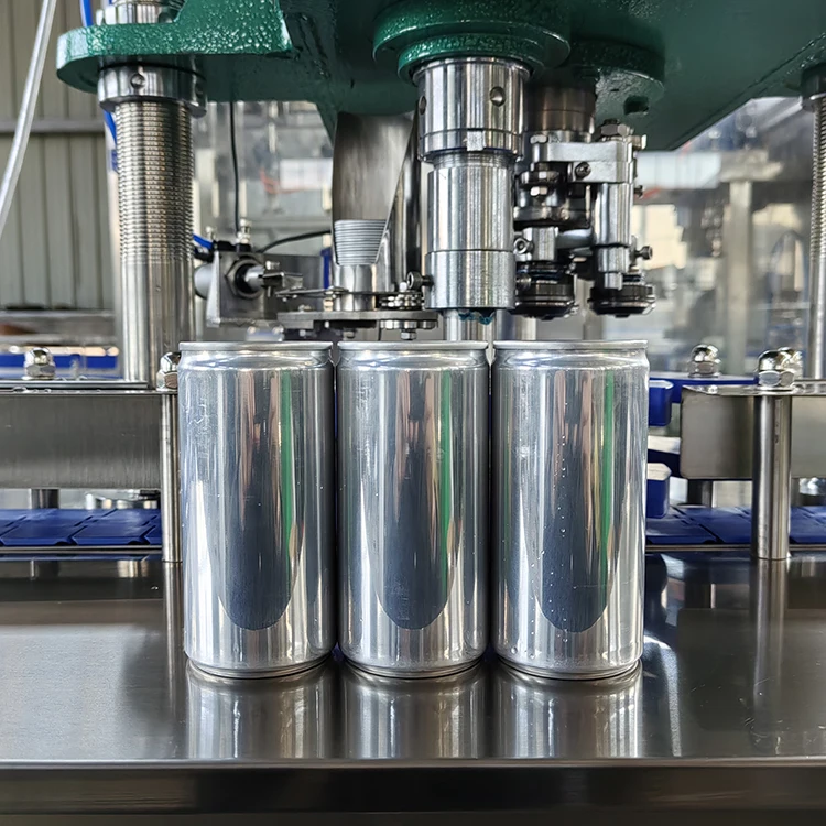 Máquina automática de conservas de suco pequena