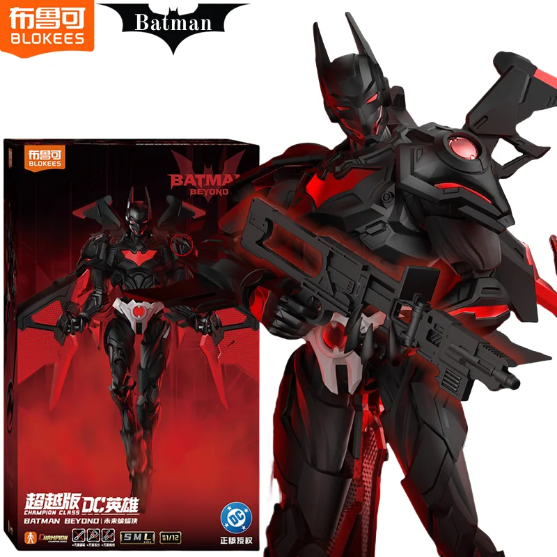 

Оригинальный DC BLOKEES Batman Terry McGinnis Beyond Knightmare, фигурка Лиги Справедливости, строительные блоки, кукла-комикс Брюса Уэйна, игрушки