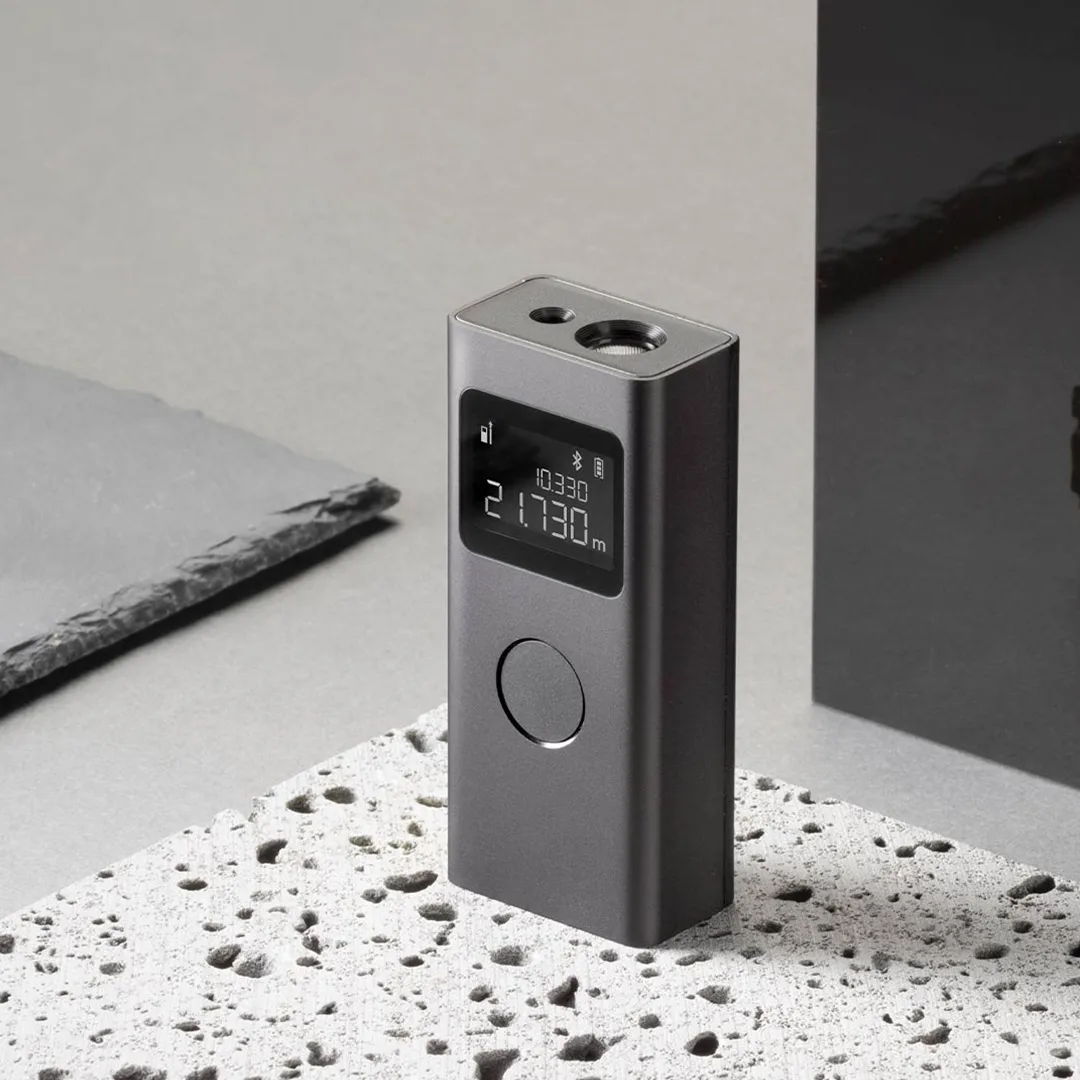 Xiaomi Mijia Smart Laser Rangefinder Real Time Distance Meter LCD Display Laser Range Finder Tape Measure Work with Mijia APP