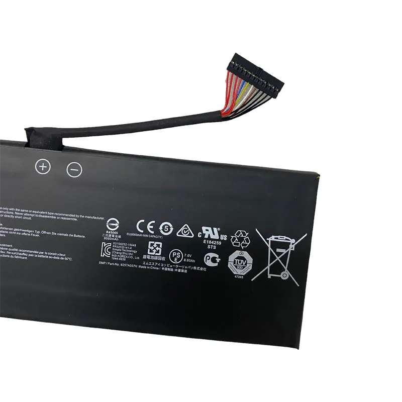 Imagem -05 - Bateria do Portátil para Msi Gs40 Gs43 Gs43vr 6re 6qe 2icp5 73 952 Ms14a3 Ms-14a Bty-m47