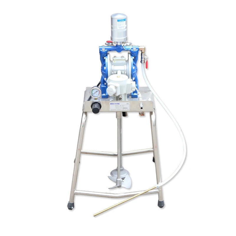 Pneumatic Diaphragm Pump A-15 Combined Paint Diaphragm Pump with Mixer Paint Pressure Pump