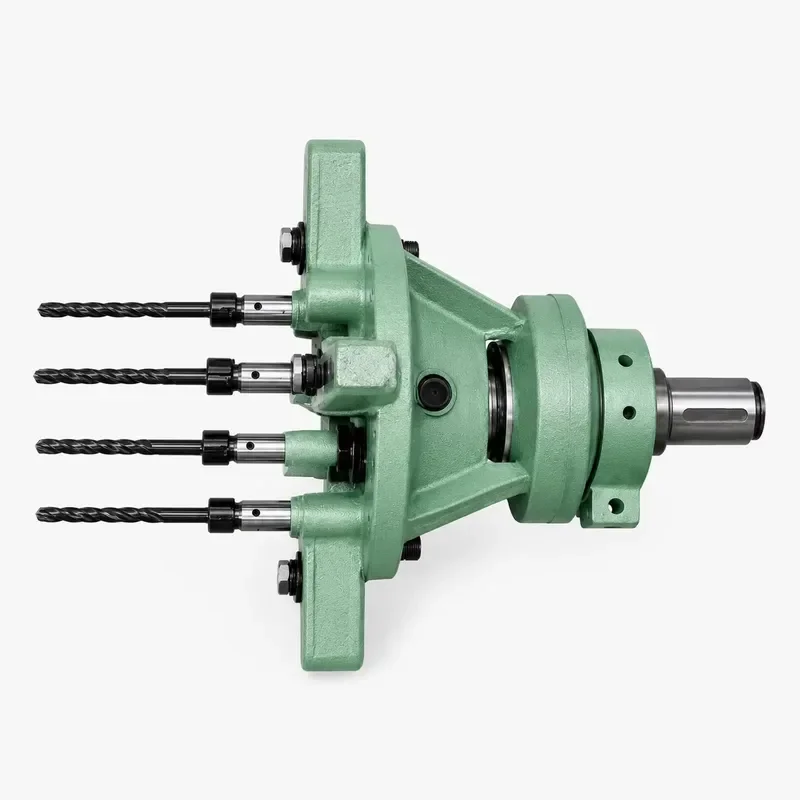 Round Type Using on Aluminum Copper and Steel Small Hole Processing Four Axes Multi Shaft