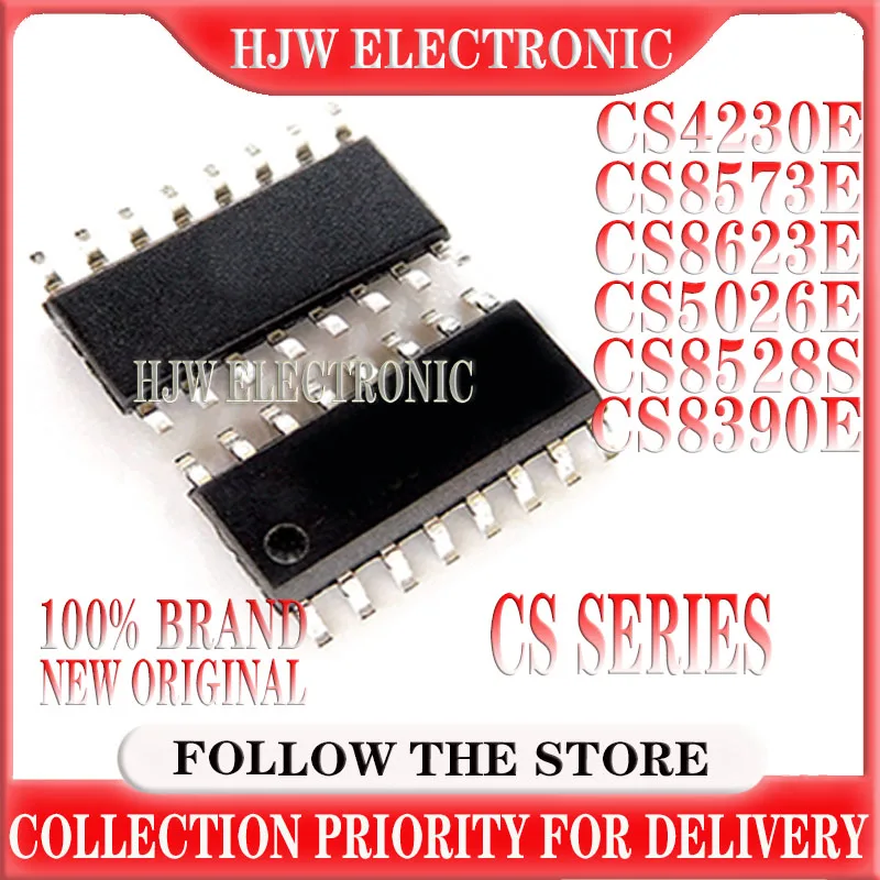 5pcs/lot CS8573E CS8622E CS8623E CS4230E CS5026E CS5028E CS8390E ESOP16 CS8528S SOP-16 new original In Stock