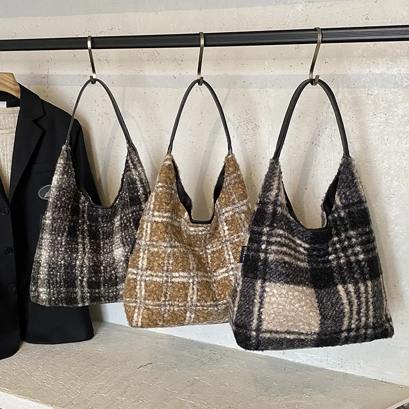 

Модная корейская полосатая сумка-тоут большой вместимости, женская сумка на одно плечо, повседневная сумка для отдыха