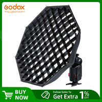 Godox AD-S7 Multifunctional Soft Box Octagonal Honeycomb Grid Umbrella Softbox for WITSTRO Flash Speedlite AD180 AD360 AD200