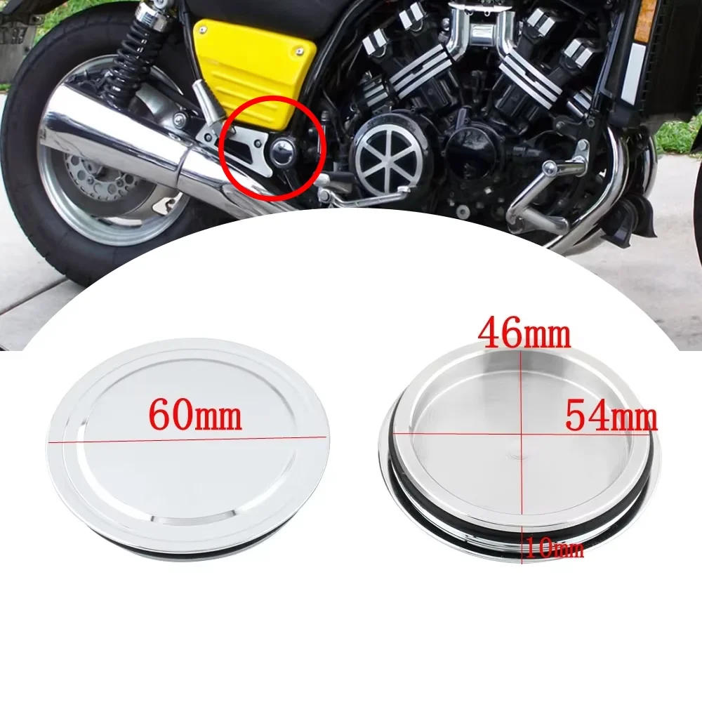 

For Yamaha Vmax V max 1200 1985-2007 Motorcycle Frame Hole Cover Caps Plug