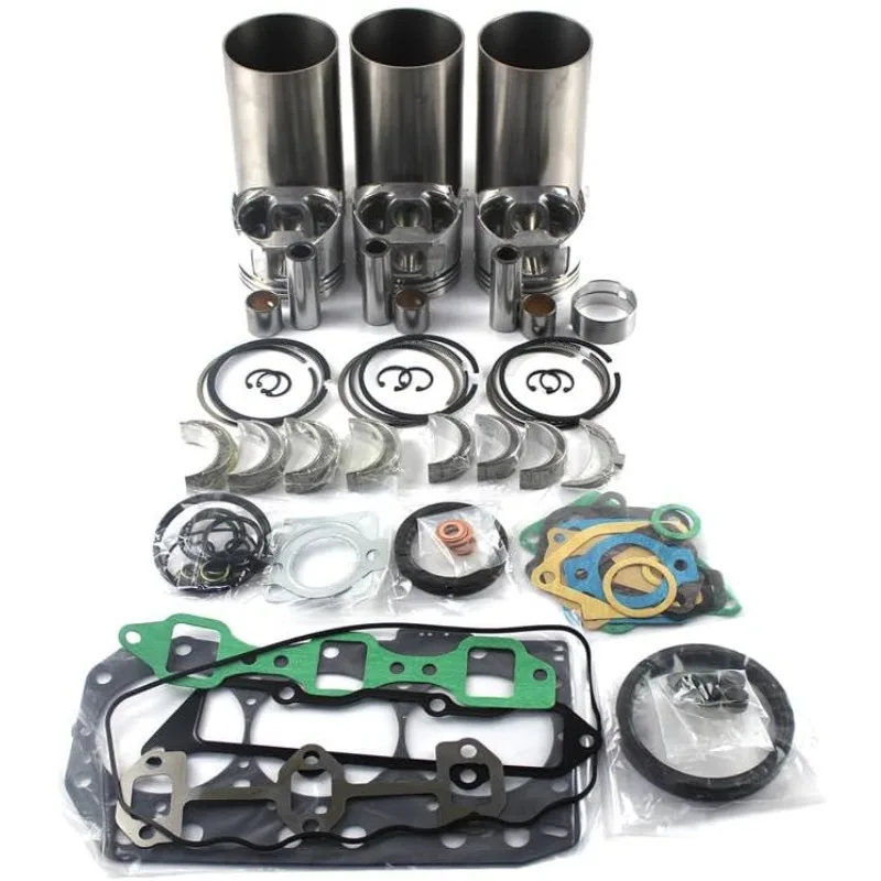 

Комплект для капитального ремонта двигателя 3TNE82A (без клапанов) для двигателя Yanmar 3TNE82 3TNE82A 3TNE82A-ETB 3TNE82A-B1A 3TNE82AC