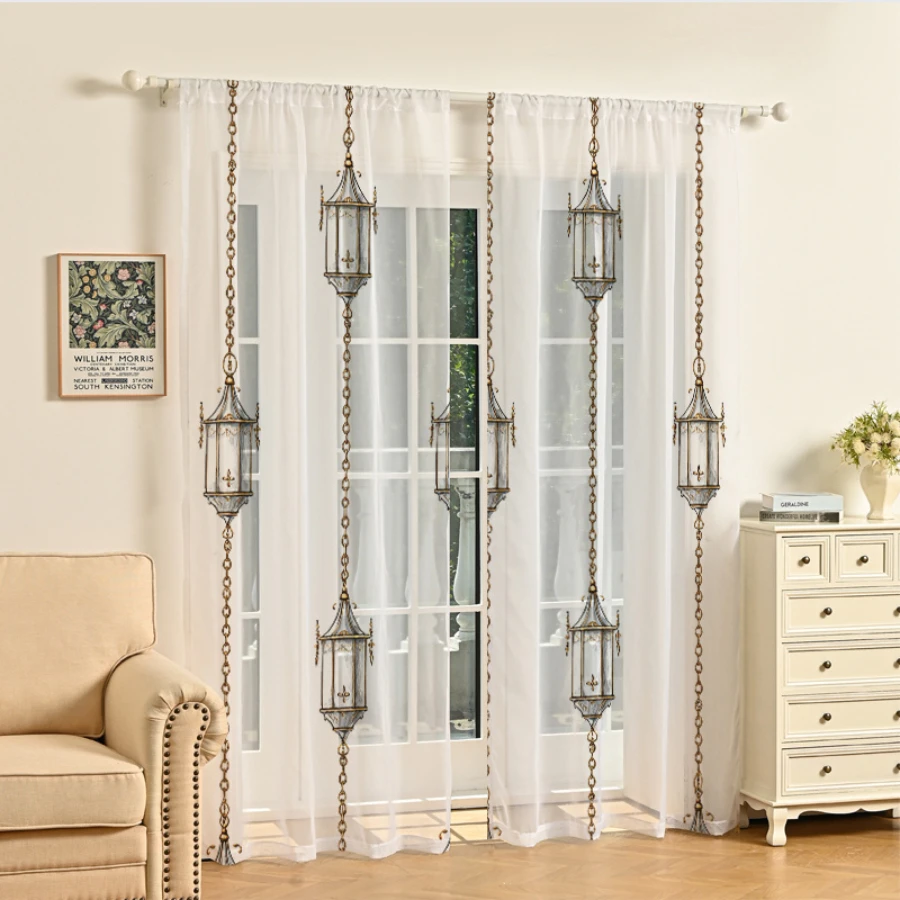 2 Cortinas Transparentes con E - String Curtain Light reseña y precio