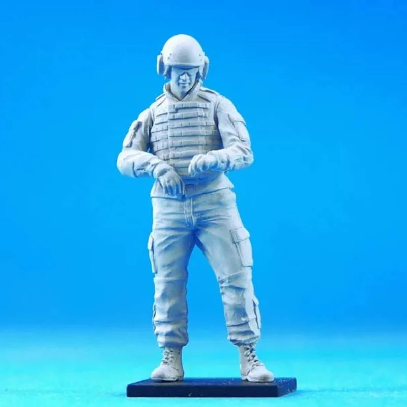 1/35 Scale Die Cast Resin Figure Model Kits US AFV Crew #1 Hobby Miniature GK Diorama Toy Unassembled Unpainted