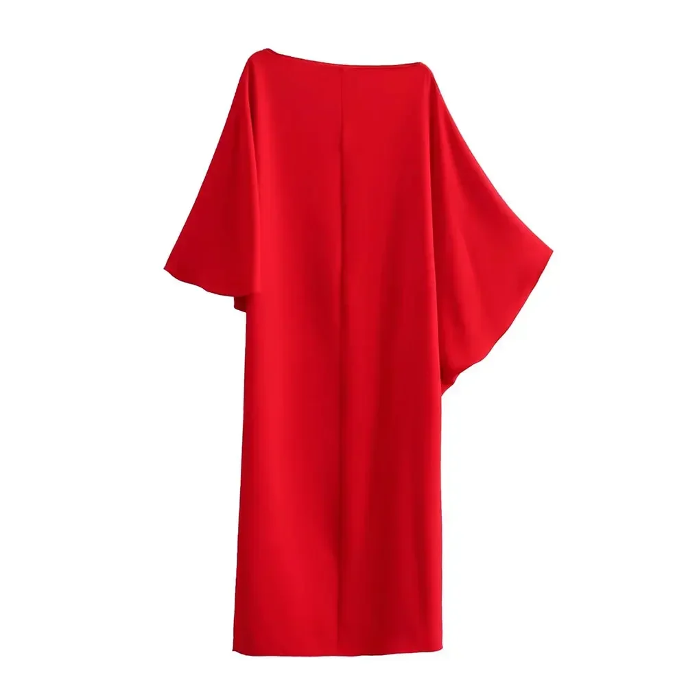 Asymmetric White Woman Blouse Cape Red Long Blouse For Women Streetwear Beach Elegant Blouses Summer Loose Blouses Woman