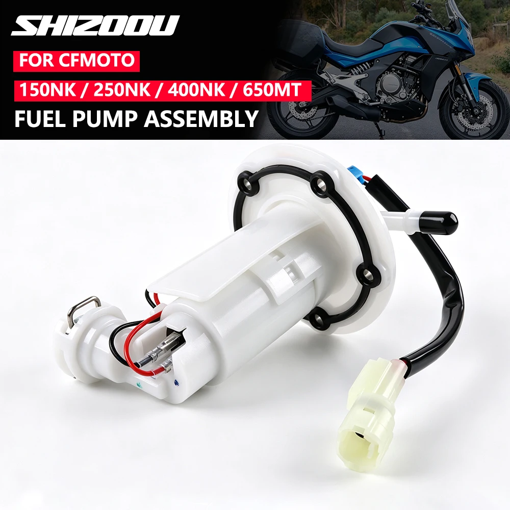 EU QUALITY CF Motorcycle Fuel Pump Assembly Fuel Pump Tank Fuel Pump Fit For NK150 250SR 250 NK GT400 MT650 650MT